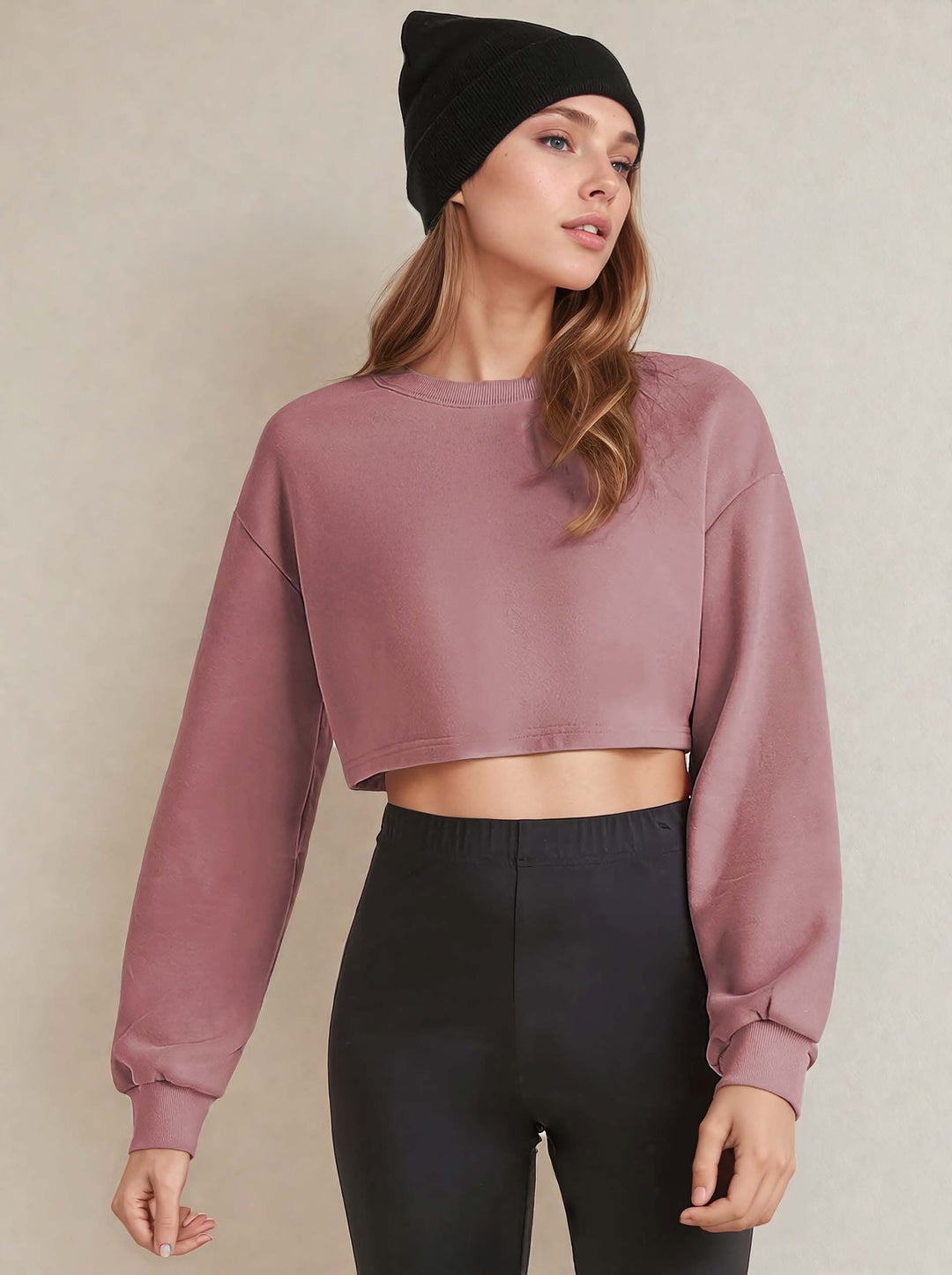 Crop Sweatshirt PDF Sewing Pattern