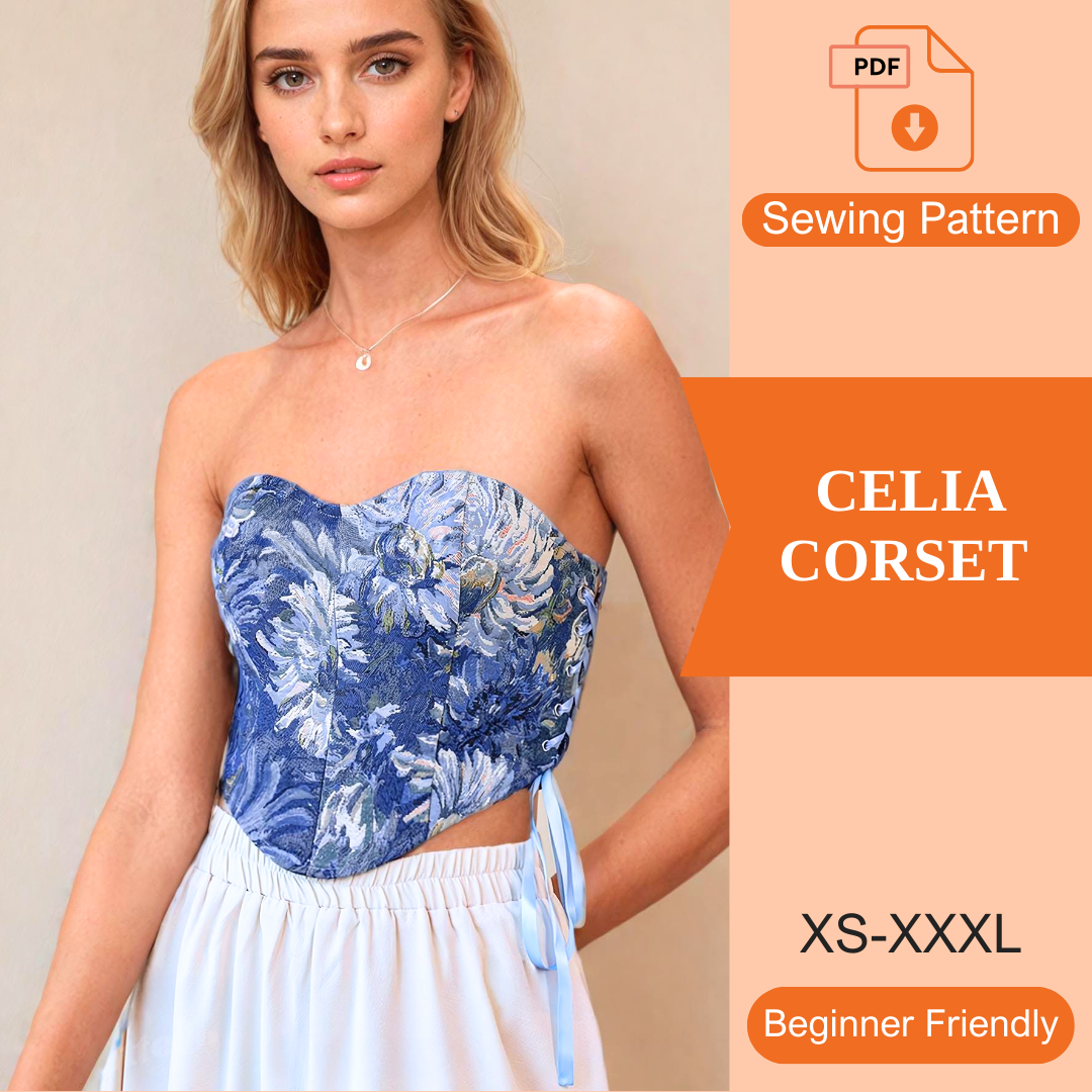 Celia Corset PDF Sewing Pattern