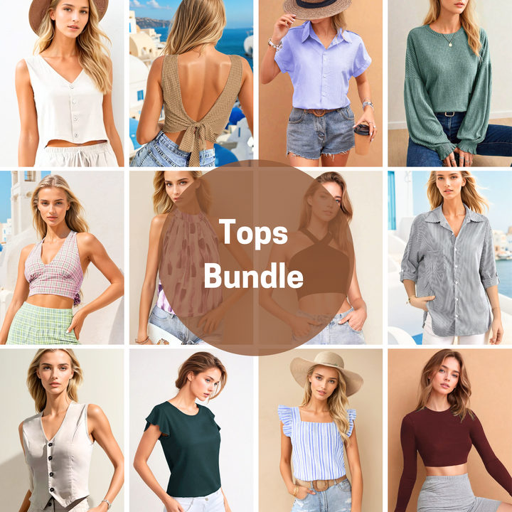 Tops Bundle - PDF Sewing Patterns