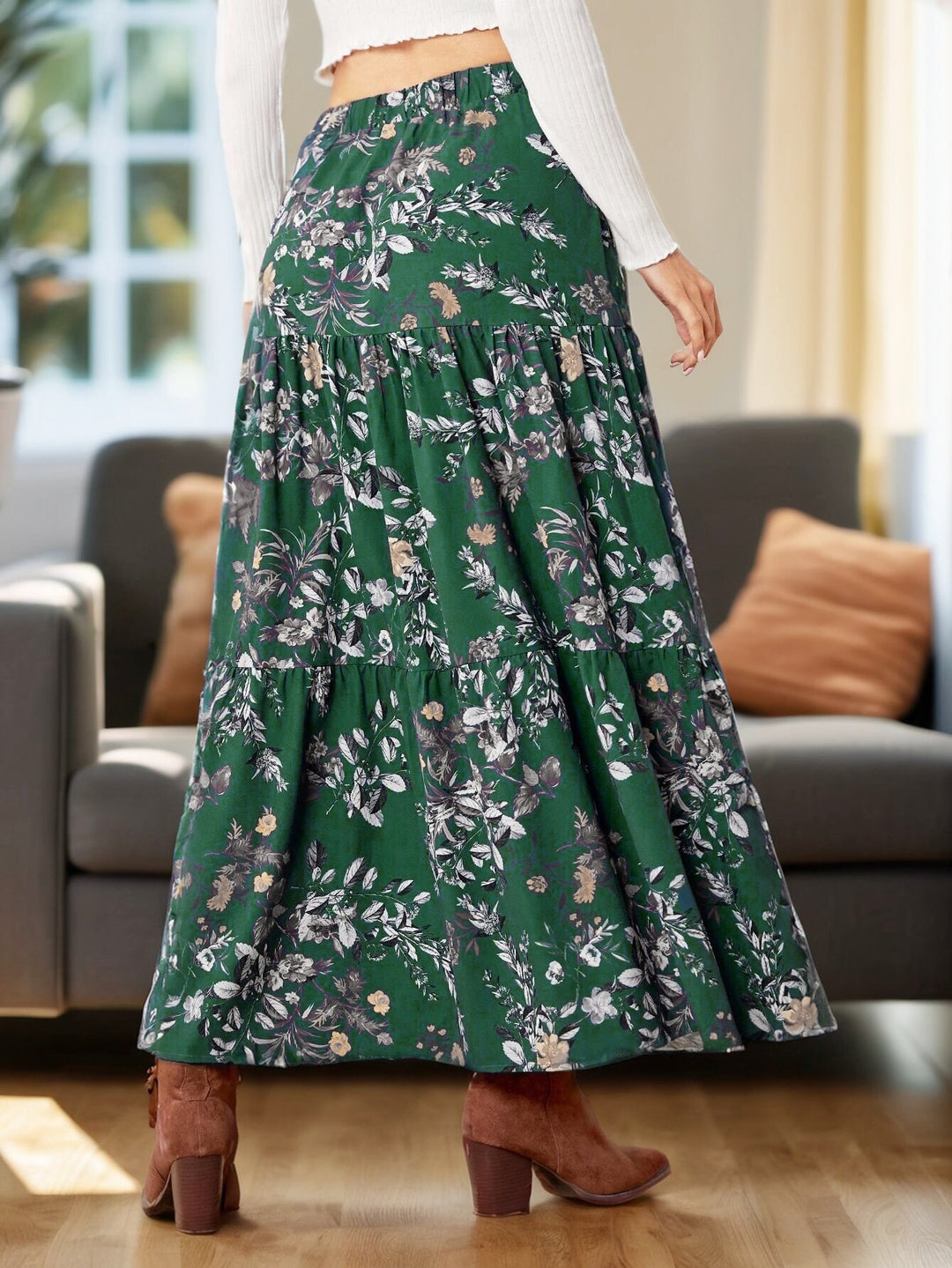 Maxi Skirt PDF Sewing Pattern