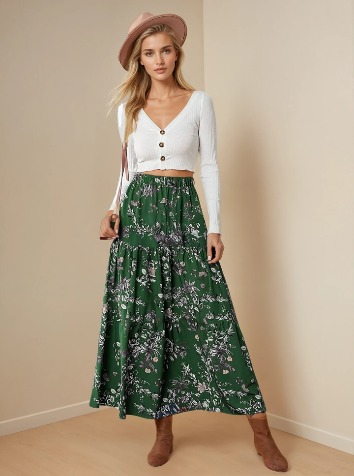 Maxi Skirt PDF Sewing Pattern