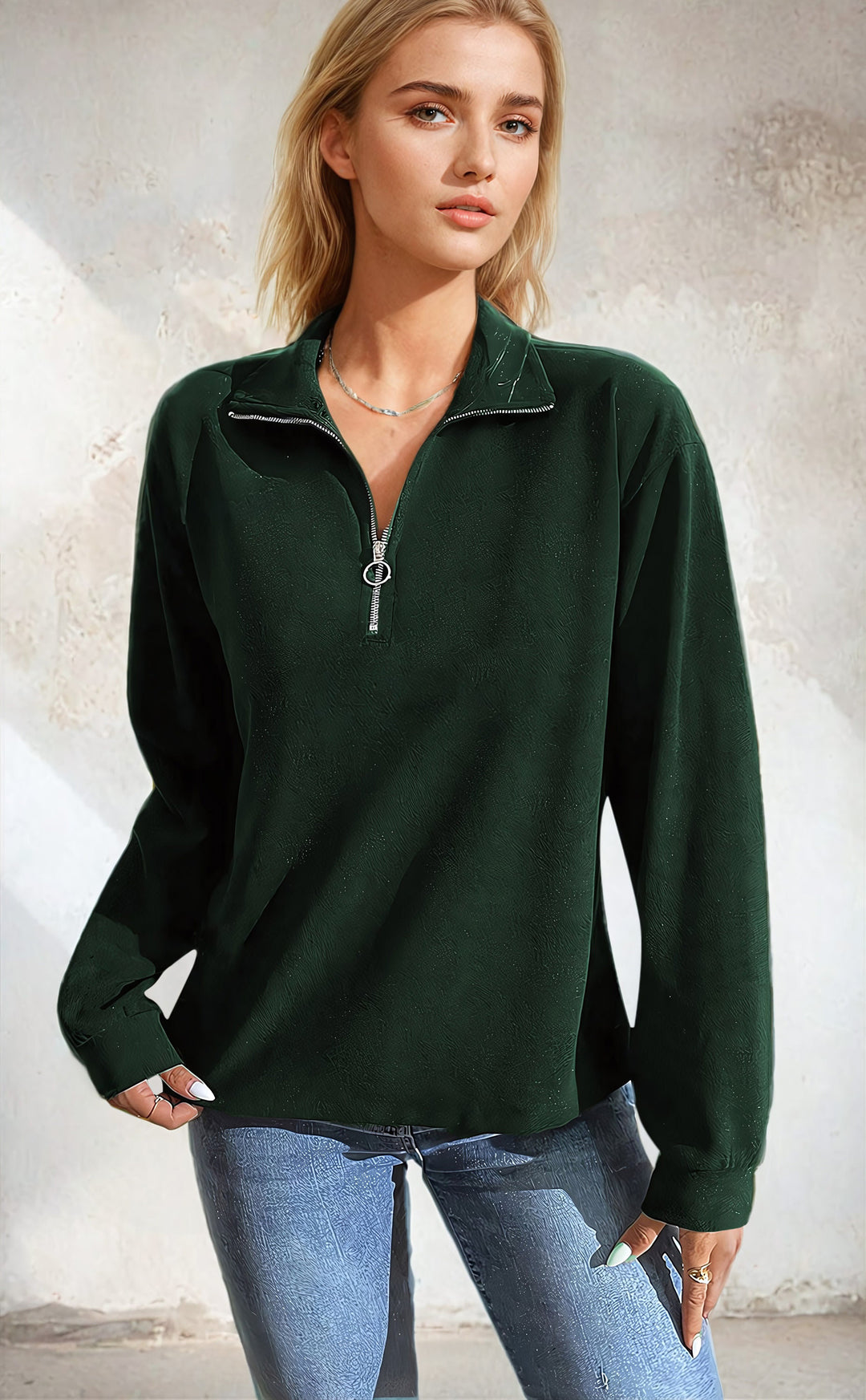 Zip Sweater PDF Sewing Pattern