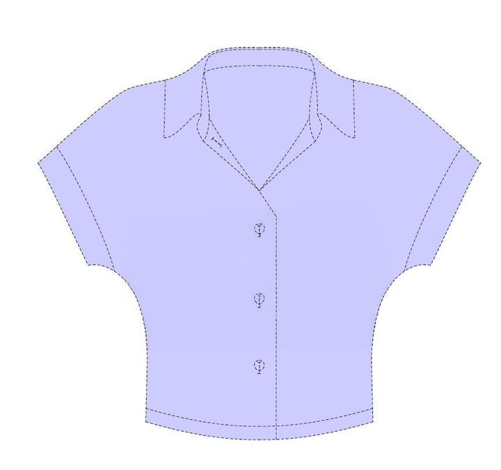 Batwing Blouse PDF Sewing Pattern