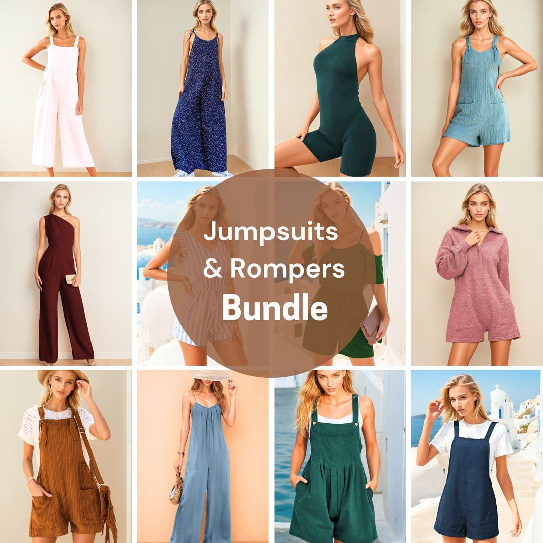 Jumpsuits  & Rompers Bundle - PDF Sewing Patterns