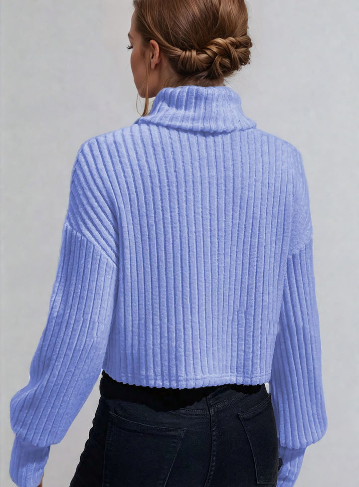 Turtleneck Sweater PDF Sewing Pattern