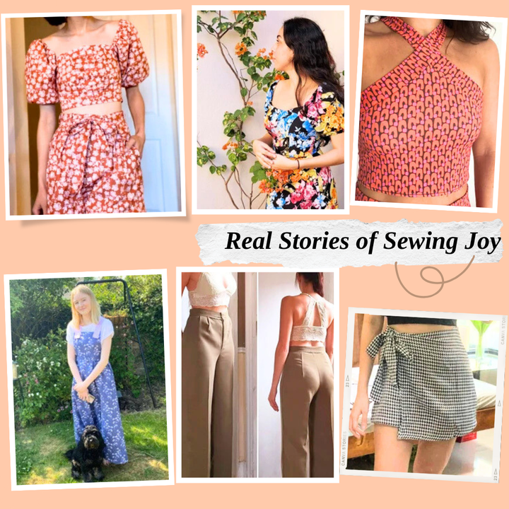 Button Skirt PDF Sewing Pattern