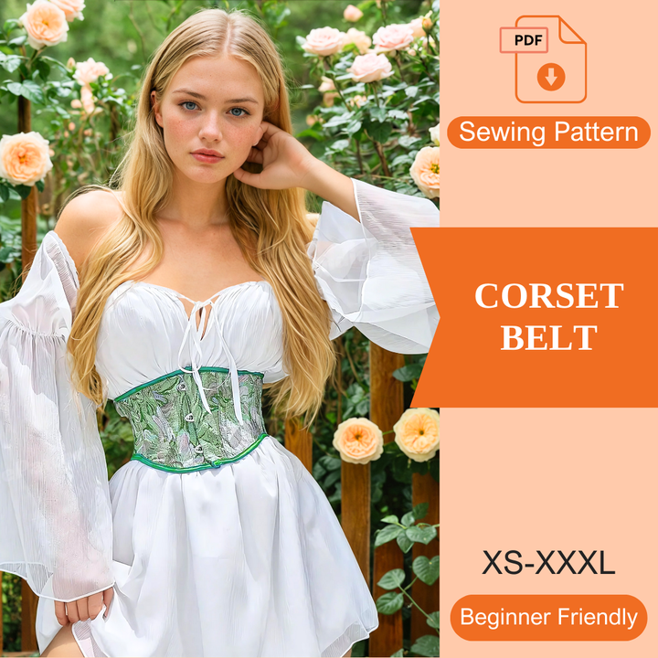 Corset Belt PDF Sewing Pattern