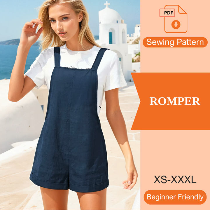 Romper  PDF Sewing Pattern