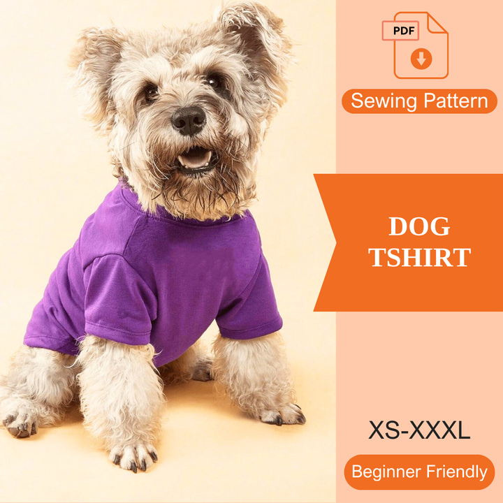 Dog TShirt PDF Sewing Pattern