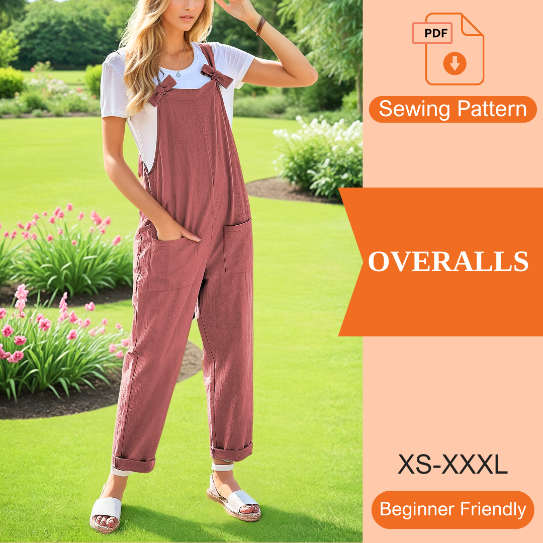 Overalls PDF Sewing Pattern