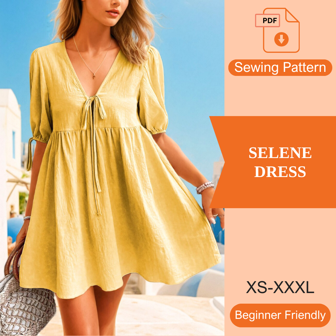 Selene Dress PDF Sewing Pattern