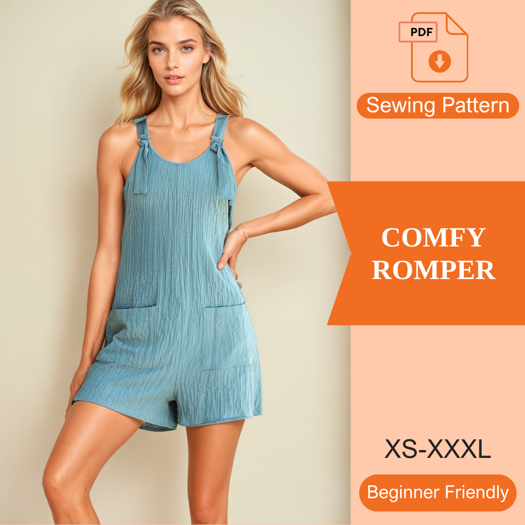 Comfy Romper PDF Sewing Pattern