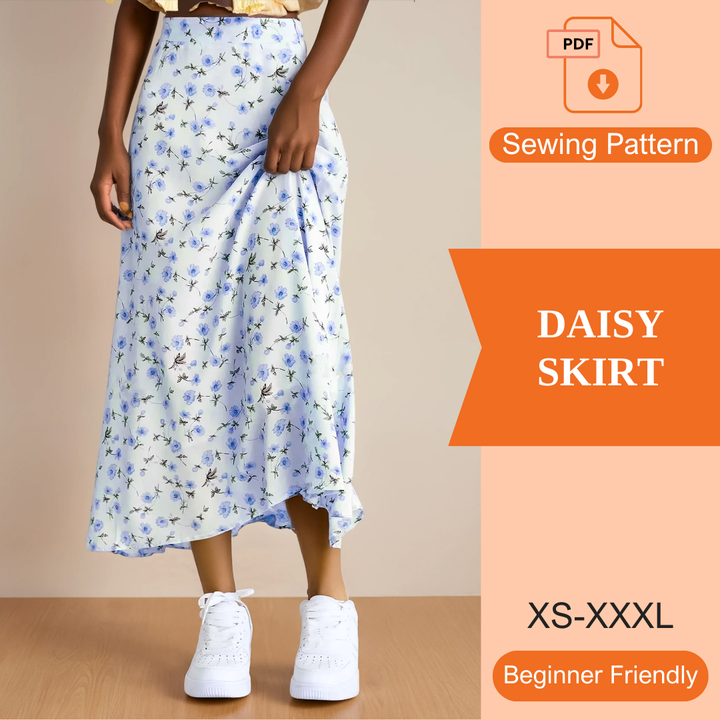 Daisy Skirt PDF Sewing Pattern