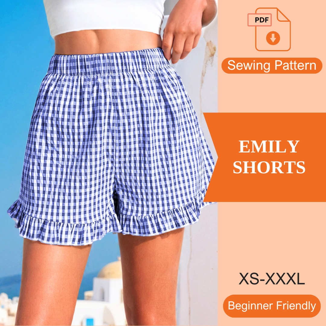 Emily Shorts PDF Sewing Pattern