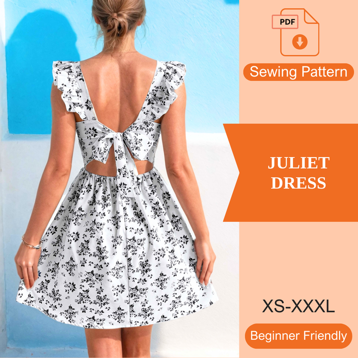 Julie Dress PDF Sewing Pattern