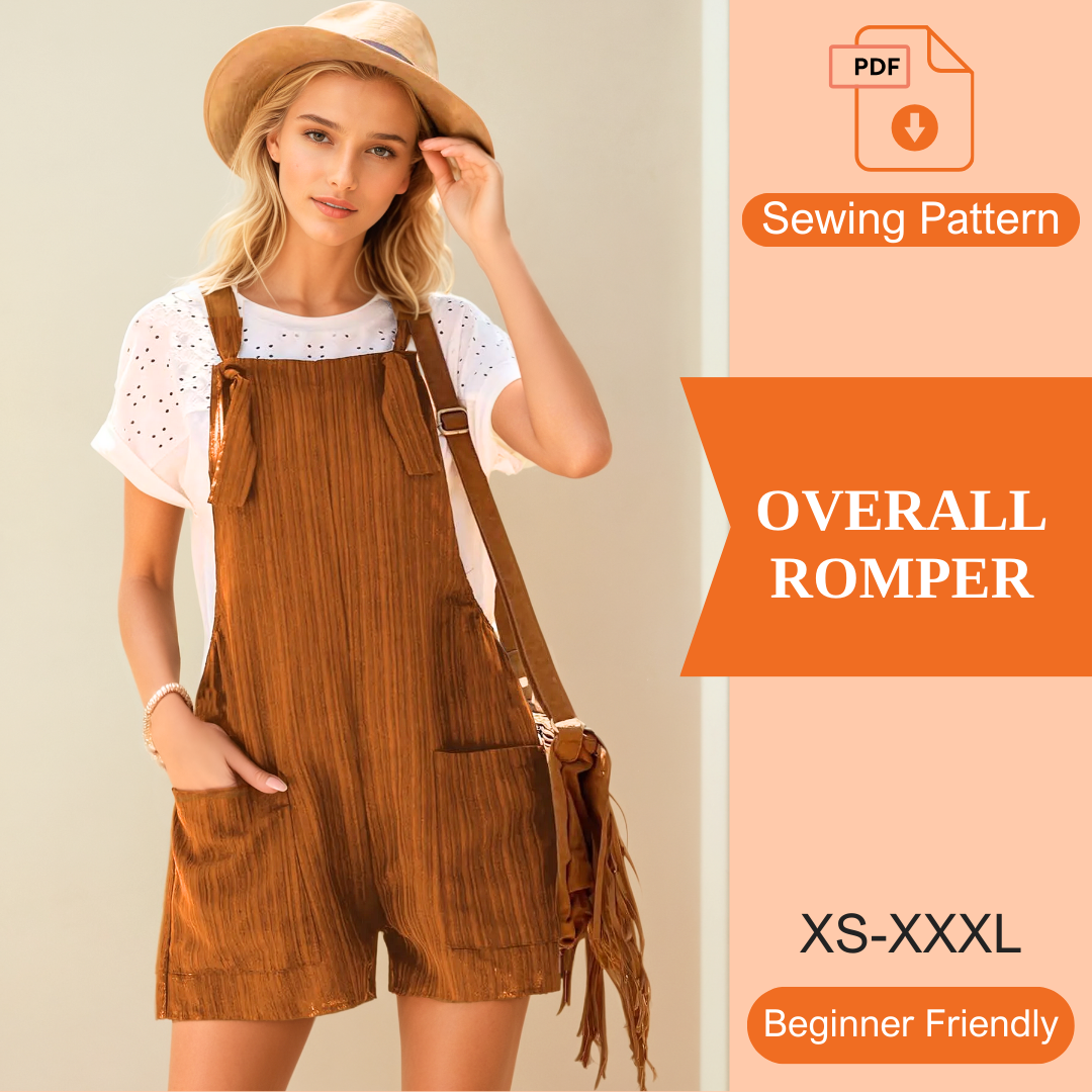 Overall Romper PDF Sewing Pattern