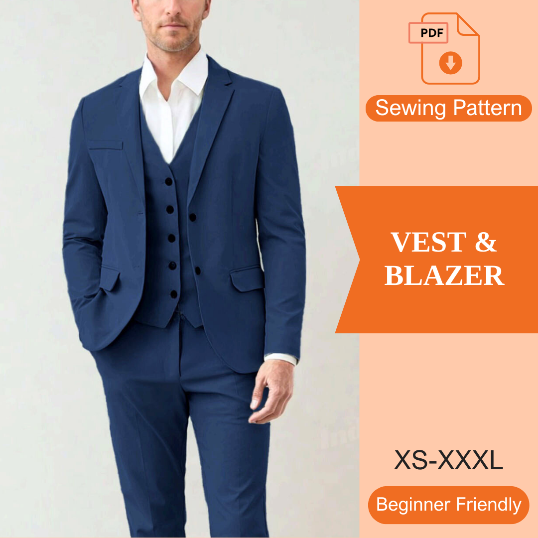 Vest & Blazer PDF Sewing Pattern