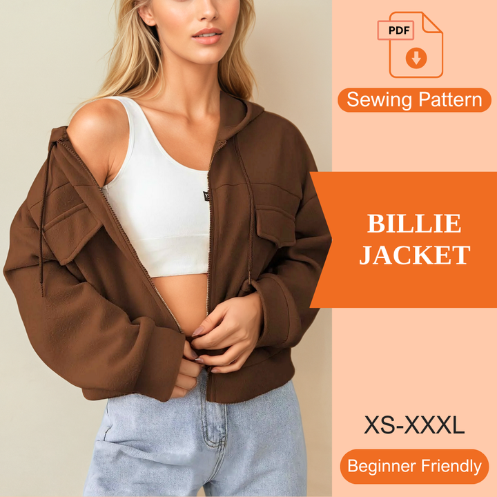 Billie Jacket PDF Sewing Pattern