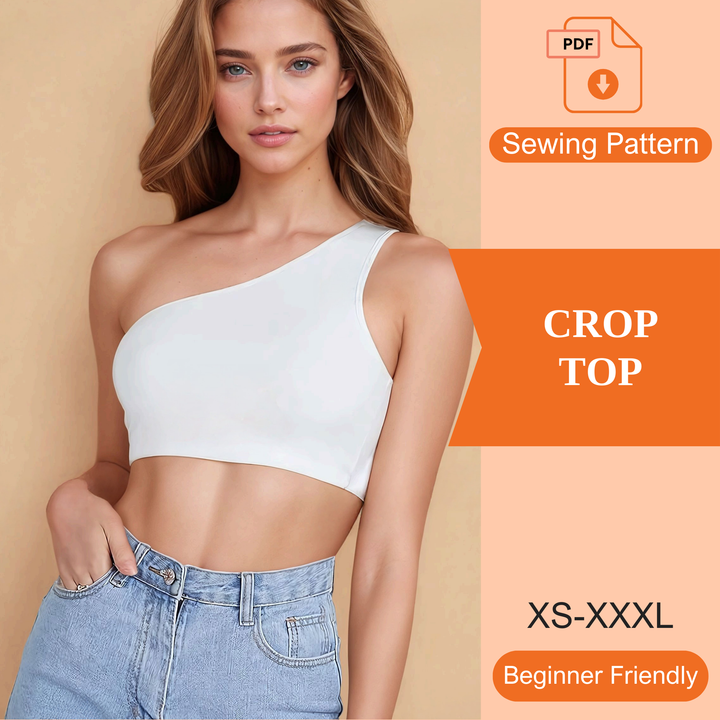 Crop Top PDF Sewing Pattern